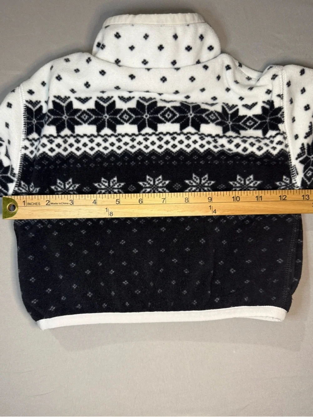 Polo Ralph Lauren 2T Toddler Polar Bear Fair Isle Fleece Quarter Zip Pullover